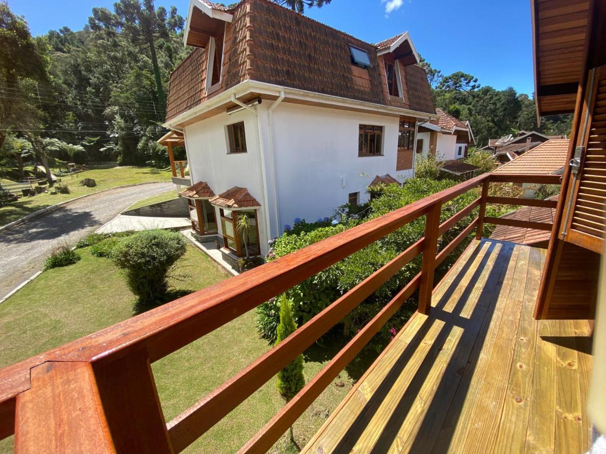 Chale Aconchegante 2Km Do Centrinho Villa Campos do Jordao Exterior photo